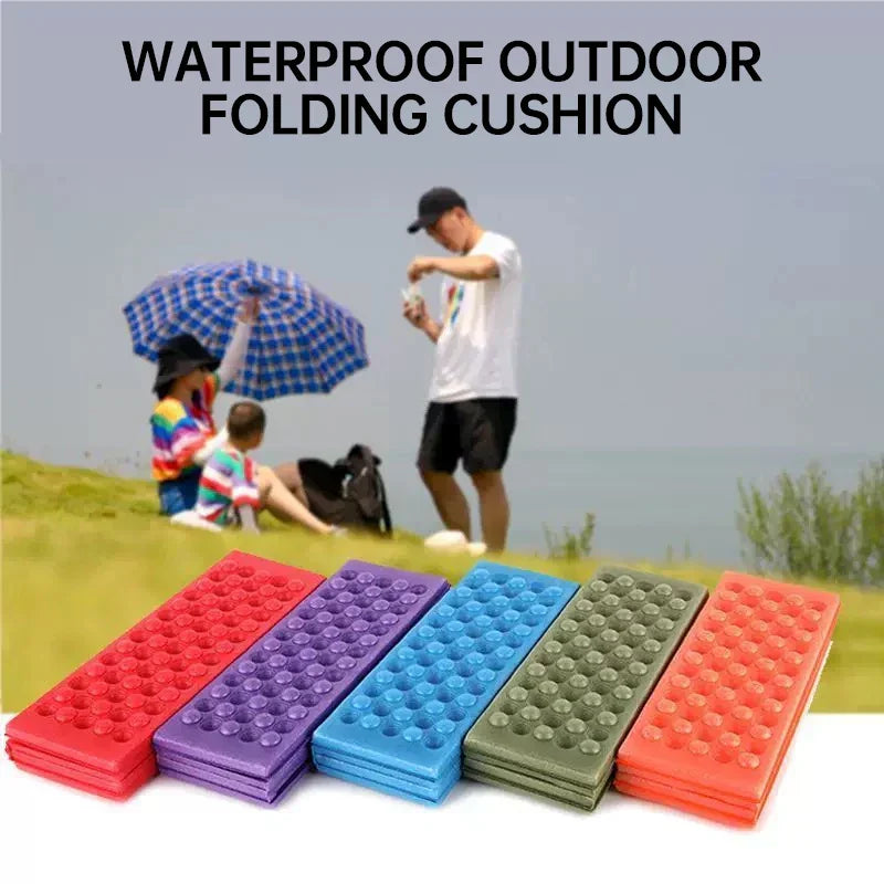 Coussin de siège extérieur pliable | Imperméable & ultraléger | Tapis de randonnée TrekFold XPE pour la randonnée & le camping