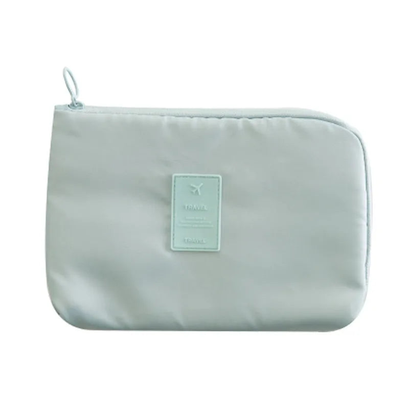 TechTasche Sac de câbles étanche | Organiseur électronique pour voyages | Compact & Robuste | Nylon 23x15cm