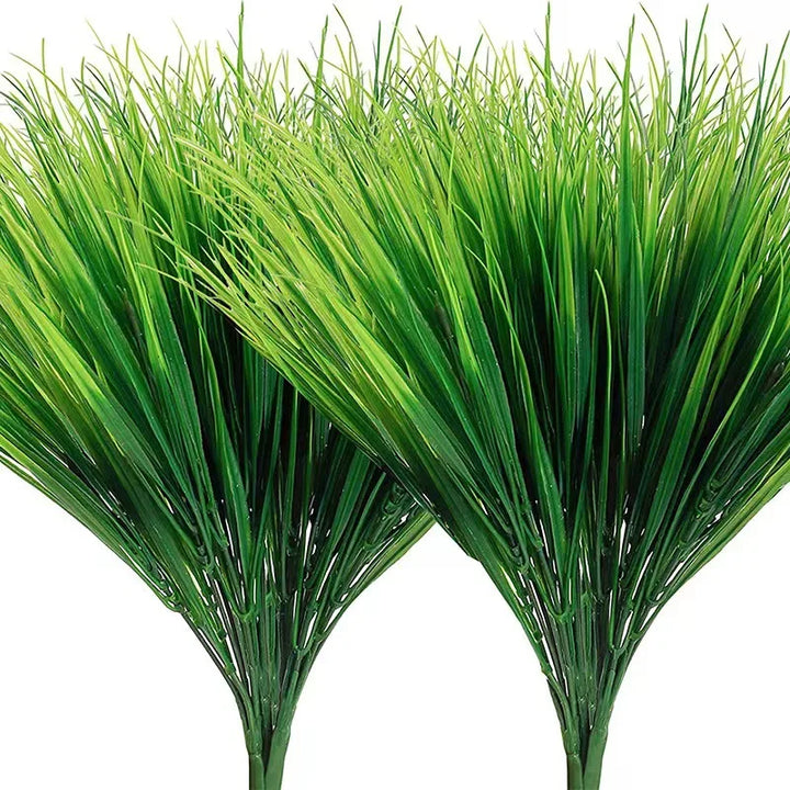 VERDEVA Plantes Vertes Artificielles | Ensemble de 2 | 7 branches par bouquet | Pour décoration intérieure et événements