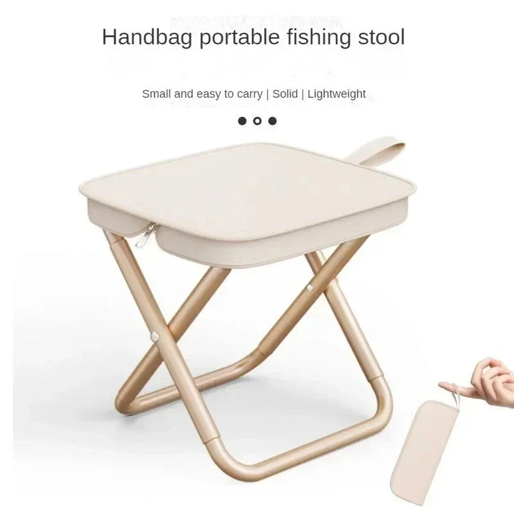 TrekkFlexx Chaise de Camping Pliable | Ultra-légère & Portable | Pour Pêche, Pique-nique & Voyages