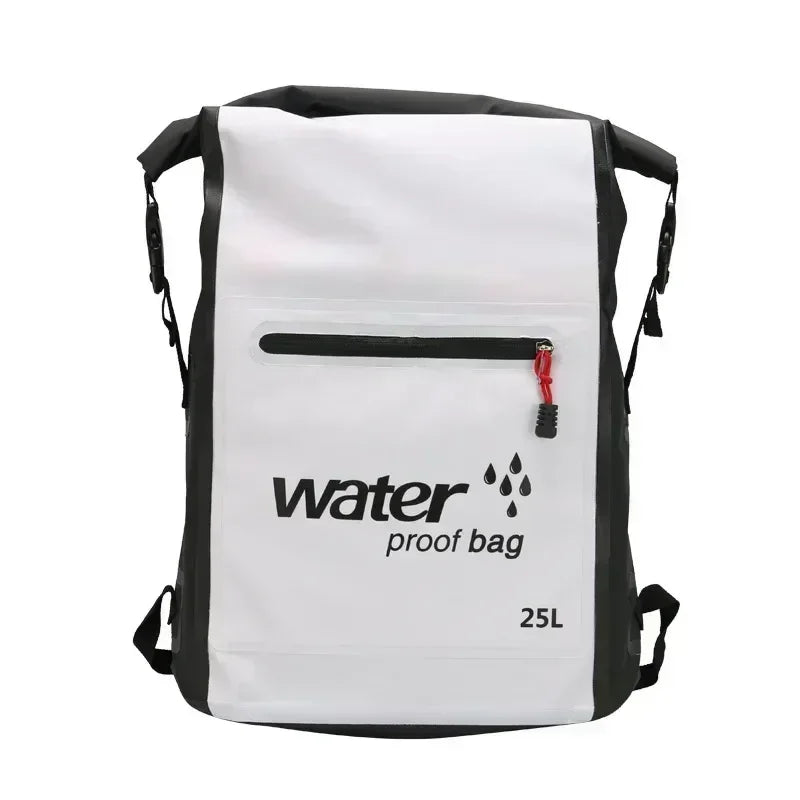 Sac à dos étanche AquaDryX 25L | Sac à dos flottant | Rolltop & Respirant | Idéal pour le kayak, le trekking & les activités de plein air