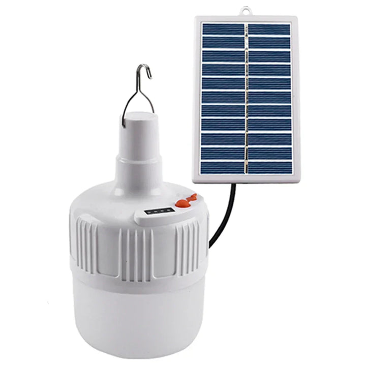 Lampe Suspendue Solaire LED Solanite | 6–12 heures de lumière | Rechargeable & étanche IP65 | Pour le camping, le jardin & les urgences