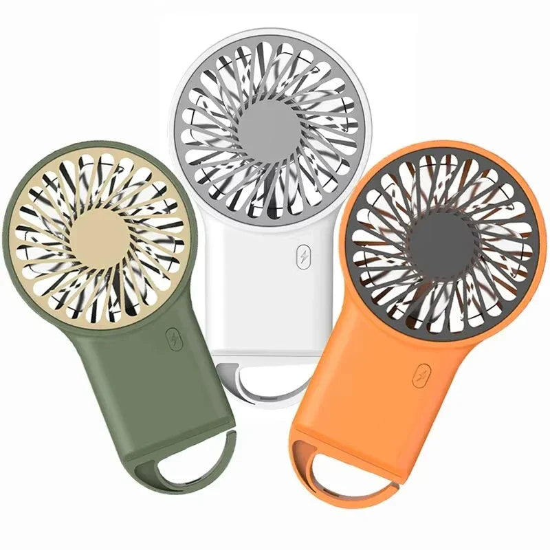 AeroMint Mini Ventilateur de Bureau USB | Portable & Silencieux | Vitesse du Vent à Plusieurs Niveaux | Boîtier Métallique avec Finition Peinte