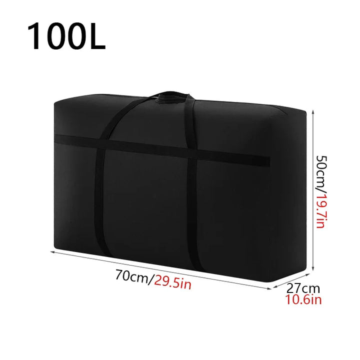 StauraumPro Sac de rangement pliable | Grand volume | Résistant et respirant | Pour vêtements, couvertures et jouets