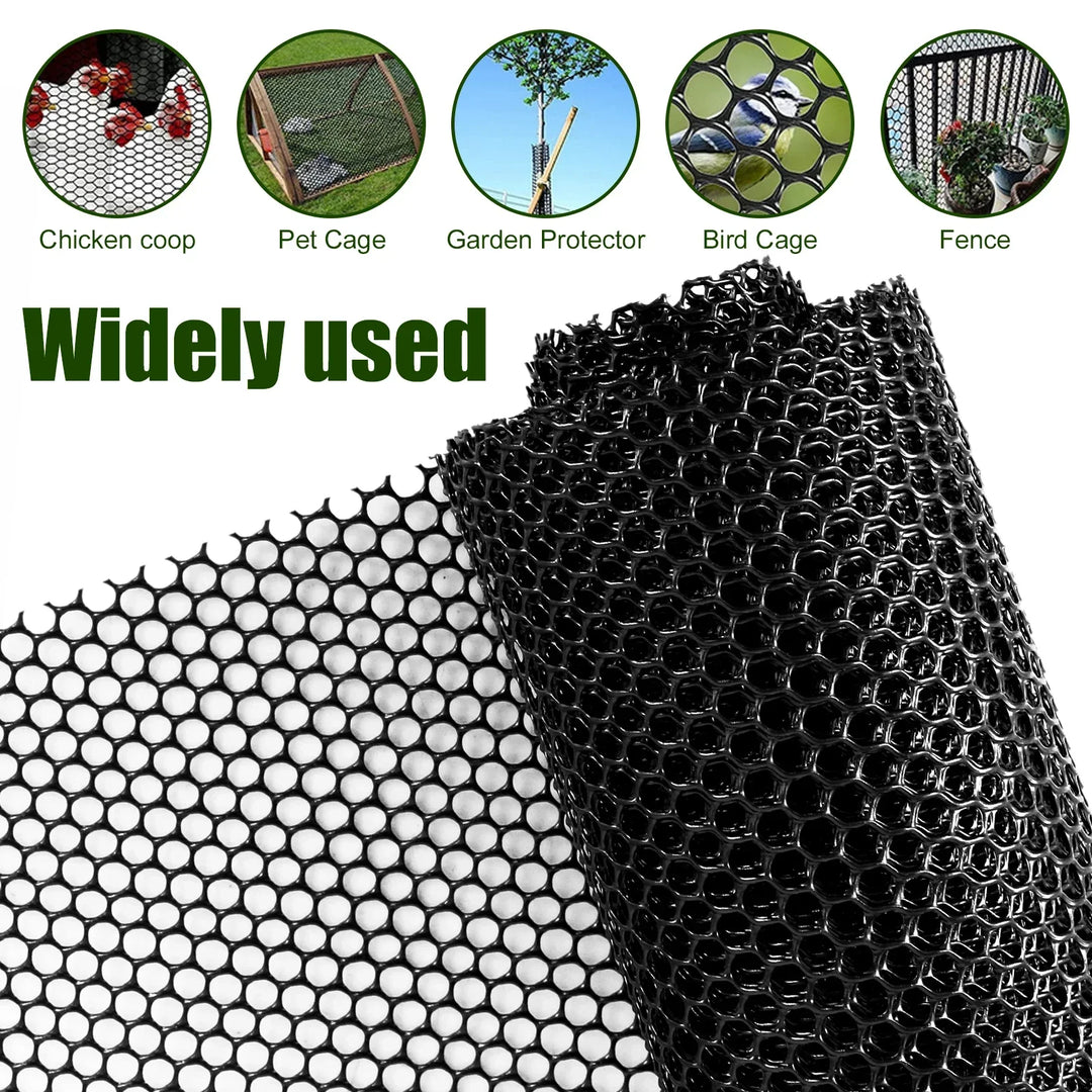 FlexGuard Mesh | Filet de protection en plastique pour jardin & protection des troncs d'arbres | 300 × 40 cm / 600 × 40 cm | Résistant aux intempéries & découpable
