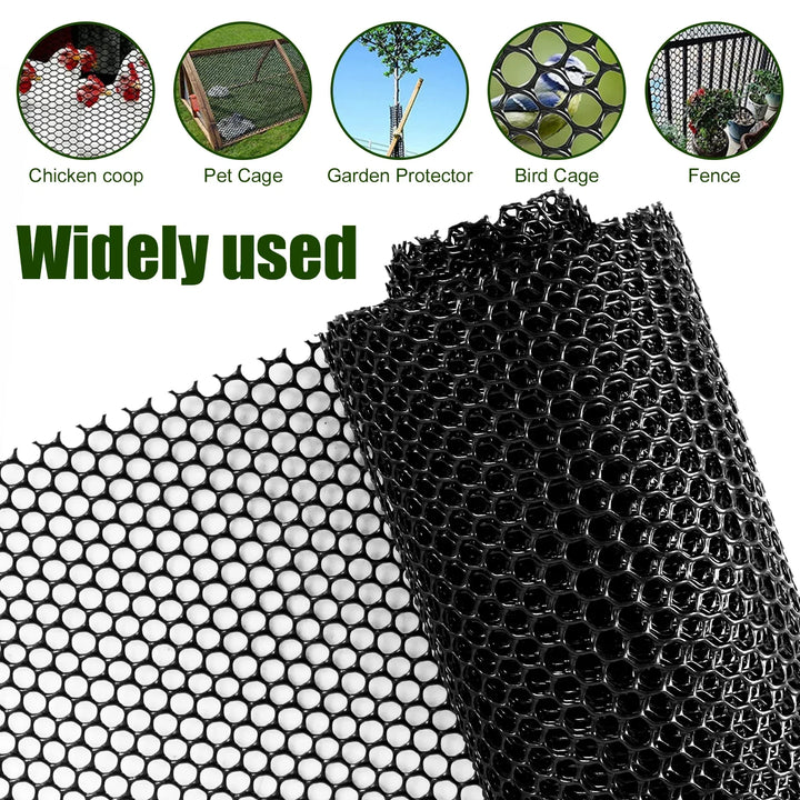 FlexGuard Mesh | Filet de protection en plastique pour jardin & protection des troncs d'arbres | 300 × 40 cm / 600 × 40 cm | Résistant aux intempéries & découpable