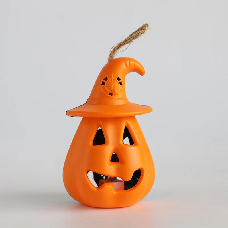 Lanternes Halloween Portable Pumpkin Glow pour enfants | Lumière LED | Décoration d'ambiance