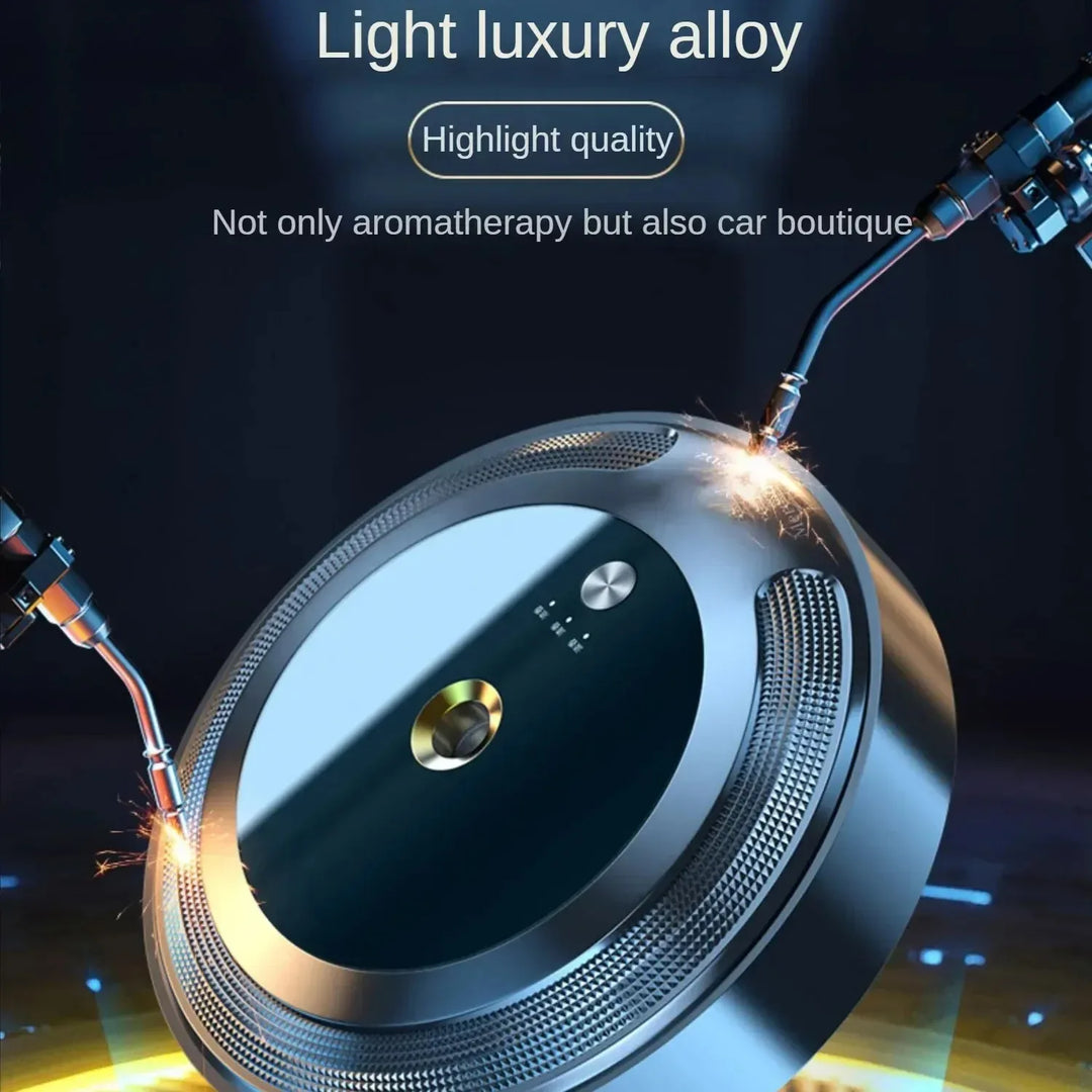 Ensemble de Diffuseur d'Arome Lunova | Appareil d'Aromathérapie Intelligent avec 3 Huiles Essentielles | Chargement USB & Mode Intelligent