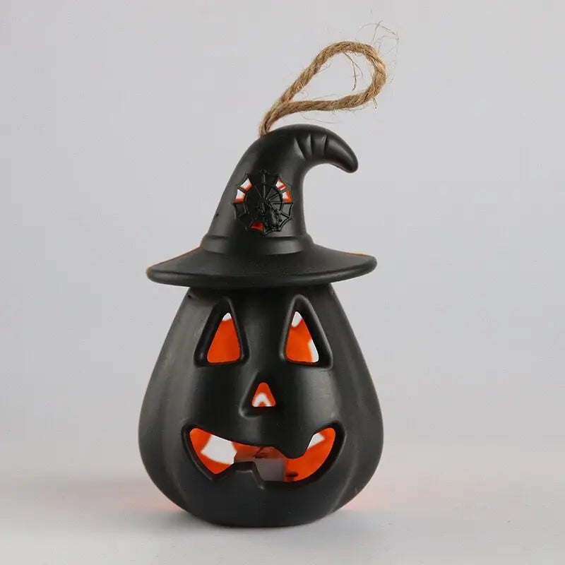 Lanternes Halloween Portable Pumpkin Glow pour enfants | Lumière LED | Décoration d'ambiance