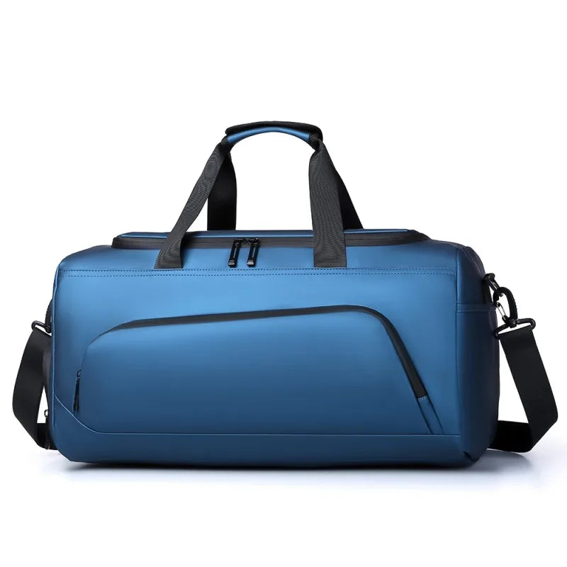 Sac de sport Veltrix ProCarry | Grand sac de voyage en PU avec compartiment à chaussures | Plusieurs poches | 50×25×22 cm | Pour le fitness, les vacances et le quotidien