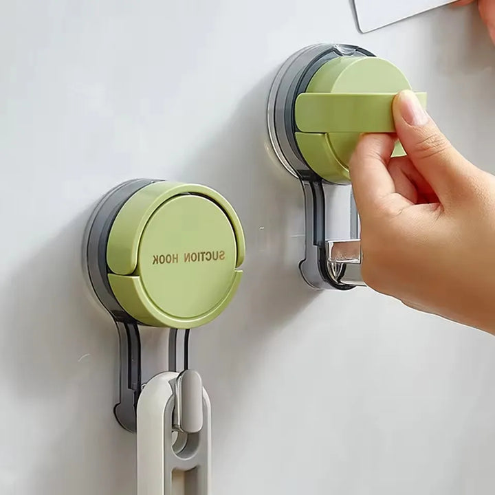 Crochet SaugFix | Sans Perçage | Réutilisable et Sans Residus | 10,1 × 5,8 × 3,4 cm | Idéal pour la Salle de Bain & la Cuisine
