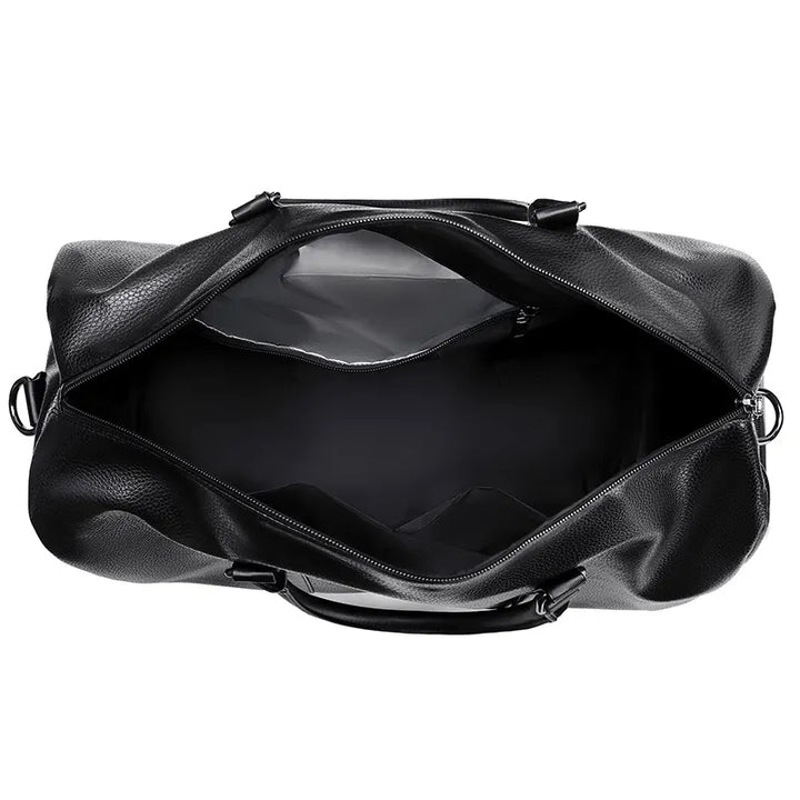 Sac de voyage Ravemo Roadster | Sac de sport rétro en PU imperméable | 44×33×21 cm | Pour les courts séjours, l'entraînement & la moto