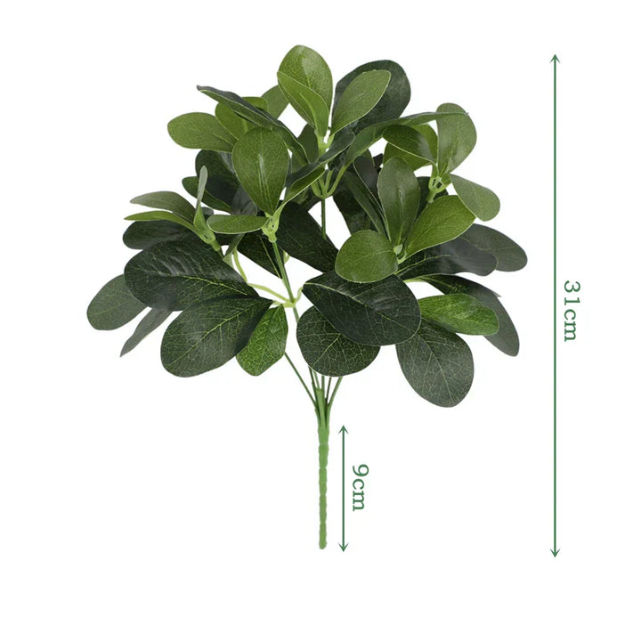 Plante artificielle EverLeaf 33 | 33 cm | Avec tige et feuilles | Décoration facile à entretenir pour la maison et le bureau