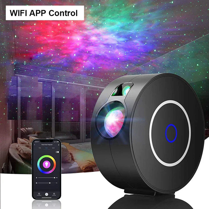 Nebuligh Smart Galaxy Projecteur d'étoiles | Contrôle par application et vocal | 16 millions de couleurs | Minuterie et mode musique | Compatible avec Alexa et Google Home