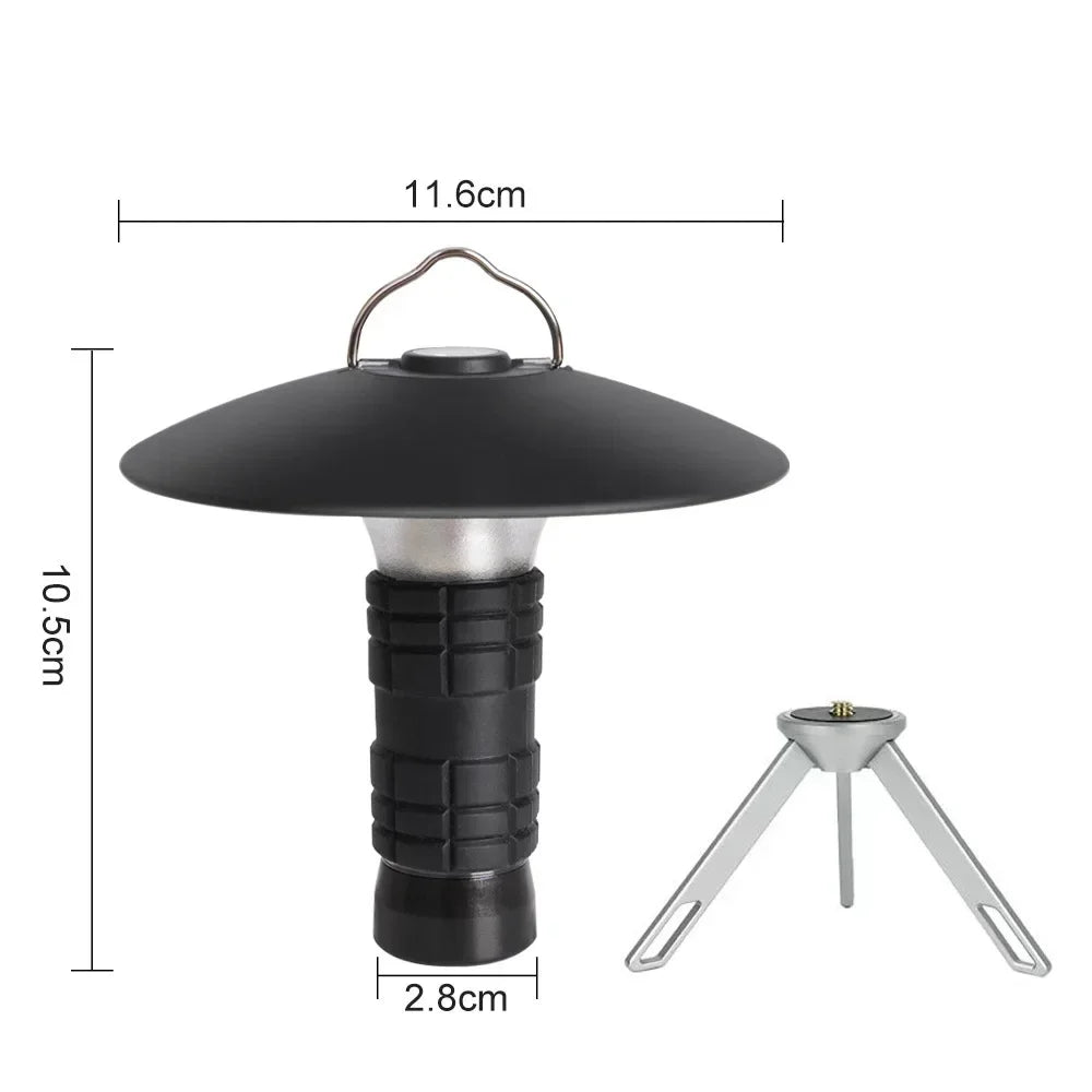 Lampe de camping TrailBeam | Rechargeable & Compacte | 3 Modes de lumière | 100 Lumens | Pour l'extérieur, tente & urgence