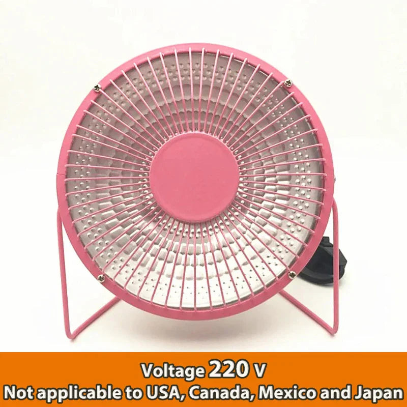 Chauffage Mini Heatomi | Chauffage électrique portable 220V | 150–400W | Silencieux & Sûr | Pour bureau, chambre & salon | 4/6/8 pouces