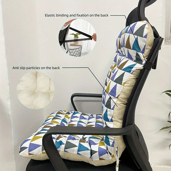 ErgoLivia | Coussin de siège ergonomique avec support lombaire | Confort & correction de posture | Pour bureau, maison & voiture
