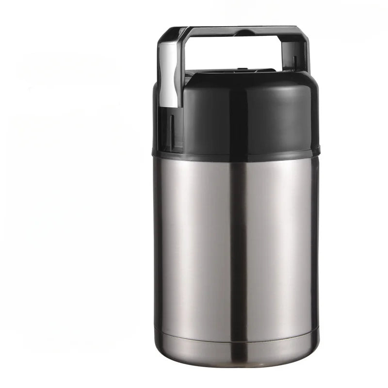 Hotoria Thermo Lunchbox | Boîte à lunch thermo | Récipient isolant en acier inoxydable | 800 ml / 1000 ml | Maintien au chaud & cuisson sans électricité