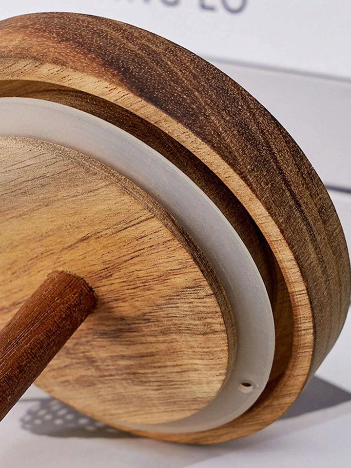 MeliVita Pot de miel avec couvercle en bois & cuillère | Contenant hermétique en verre | Récipient transparent pour miel pour cuisine & table de petit-déjeuner