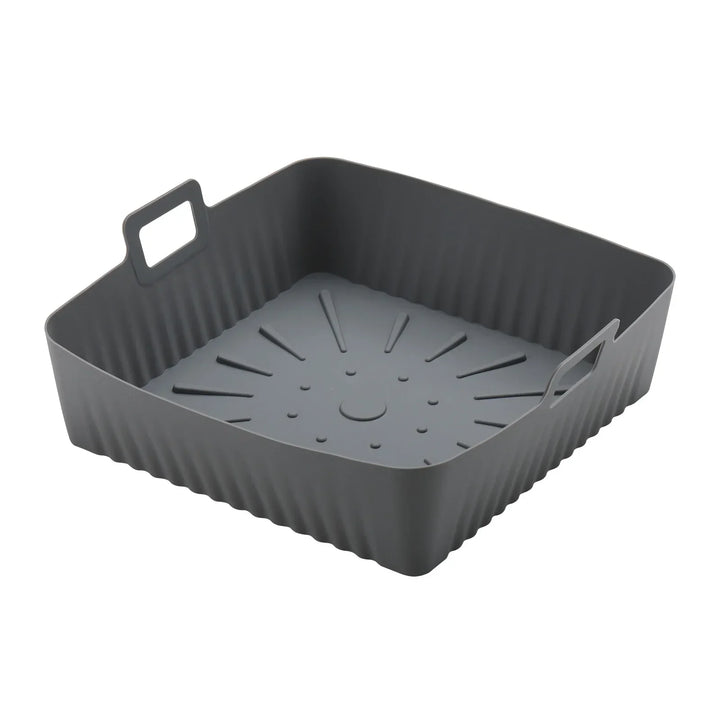 AirChef Liner | Tapis en silicone pour friteuse à air avec poignées | Réutilisable & Antiadhésif | Résistant à la chaleur jusqu'à 230 °C