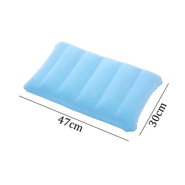 Coussin de voyage gonflable 47x30 cm | Pliable & Léger | Coussin d'air AirNest pour camping & voyages en avion