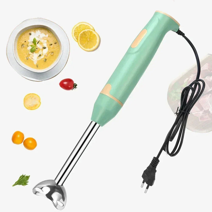 MixPro | Mixeur plongeant 400W | Pied mixeur en acier inoxydable | Smoothies, soupes & nourriture pour bébés | Ergonomique & protection contre les éclaboussures
