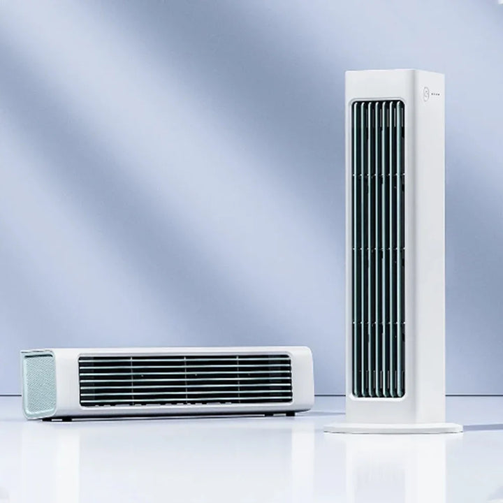 Ventilateur mural AeroSilence FlexFan | Ventilateur USB sans pales avec télécommande | 3 vitesses & mode oscillant | Batterie de 3000 mAh | Silencieux & moderne – pour bureau & maison