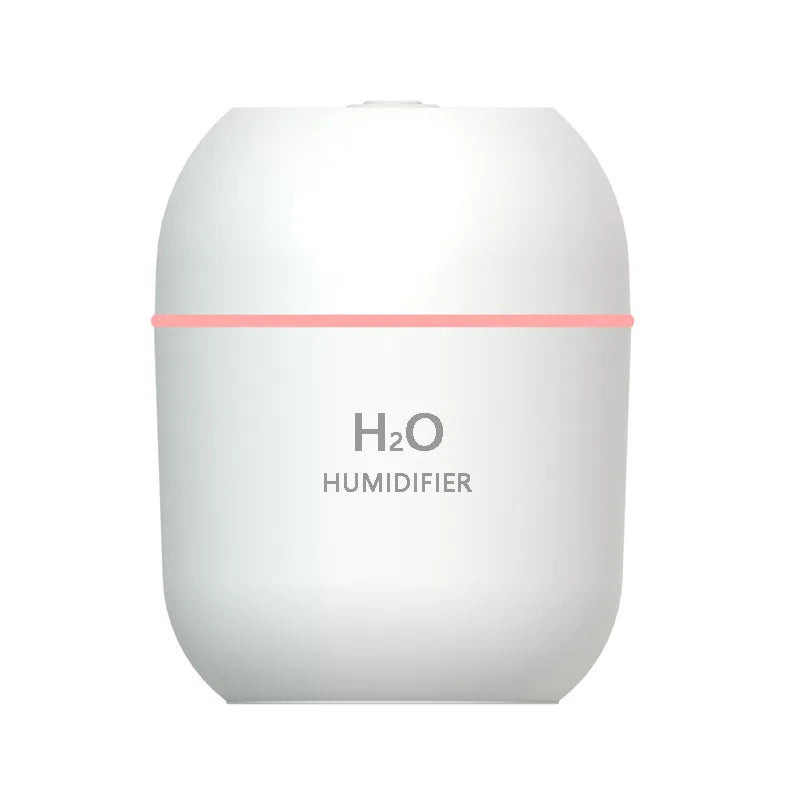 AEROAURA Mini Humidificateur | Silencieux <36 dB | Lumière d'ambiance LED | Arrêt automatique