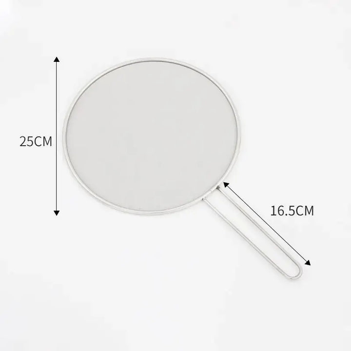 KüchenProfi Écran de protection | Acier inoxydable | Anti-brûlure | 25/29/33 cm