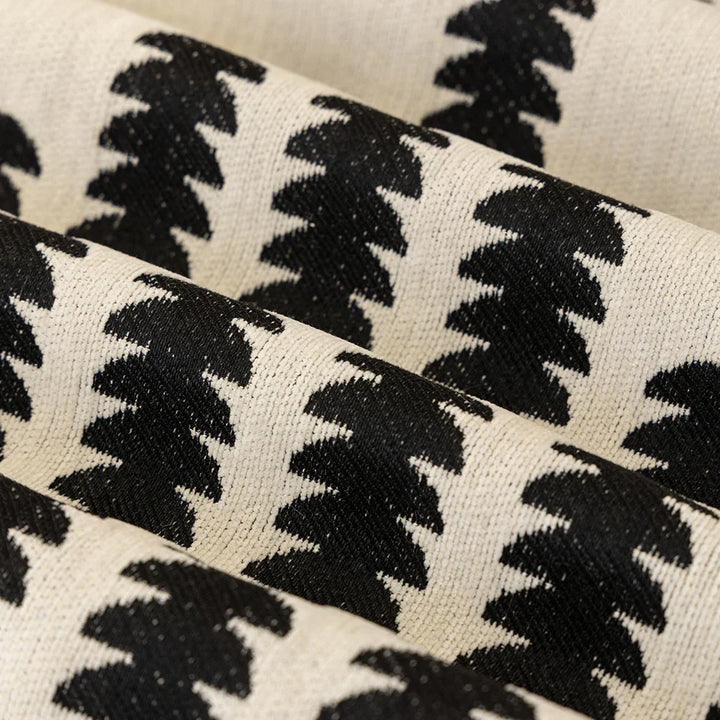 Plaid Sofa-Chenille NordicTassel | Avec Franges | Plaid polyvalent pour le salon et le cocooning | Pour toutes les saisons