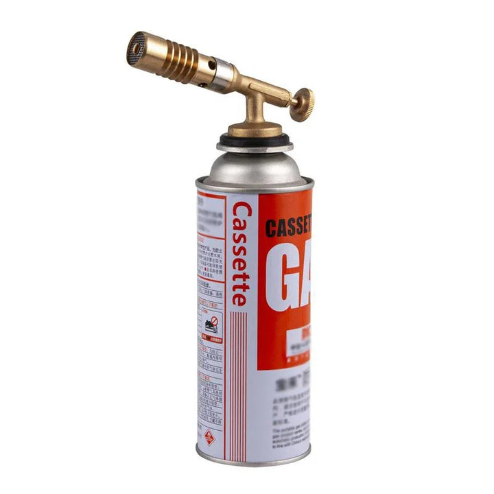 Flammex Pro Chalumeau | Pour gaz butane | Flamme réglable jusqu'à 1300 °C | Compact & Ergonomique | Idéal pour la cuisine & en extérieur