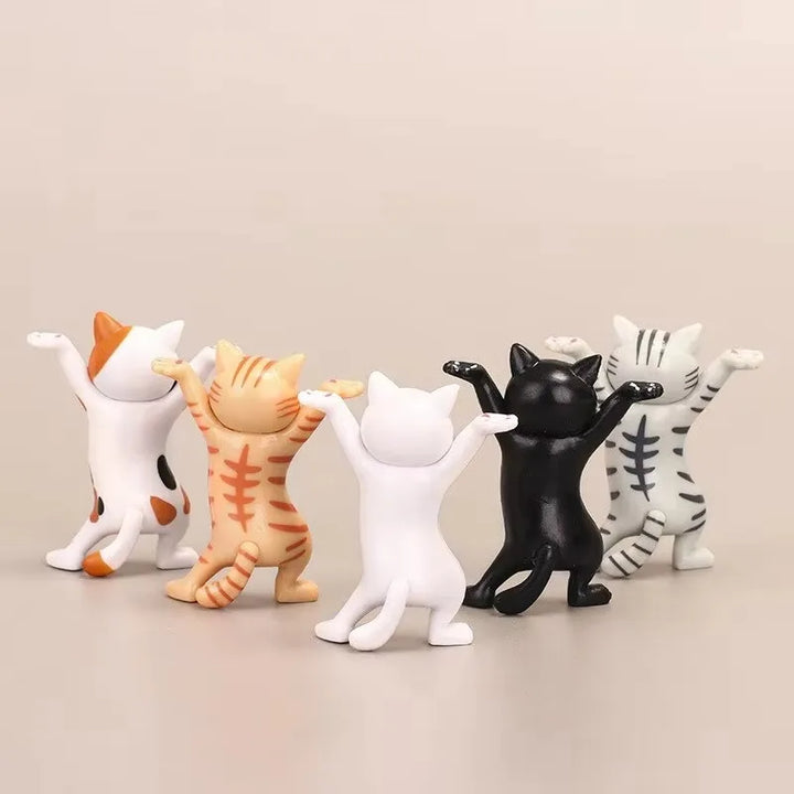 Figurine de Chat Dansant MiauMents | Décoration Miniature Amusante | Figurine de Collection & Décoration de Gâteau