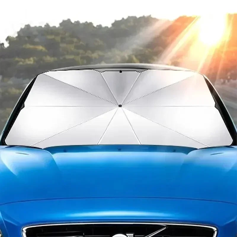 Pare-soleil Auto SunFold | Protection UV & Protection contre la chaleur | Compact & Pliable | Pour SUV & Hatchback