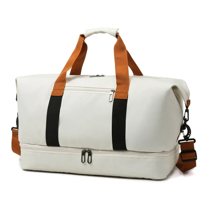 Sac de sport et de voyage Travana MoveLite | Sac d'entraînement léger avec compartiment à chaussures | 47×28×25 cm | Matériau Oxford | Pour le sport, les voyages et le quotidien