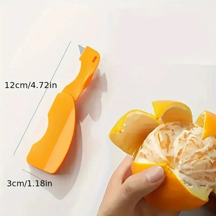 Éplucheur d'Oranges | Lame en Acier Inoxydable | Poignée Ergonomique | 1 Pièce