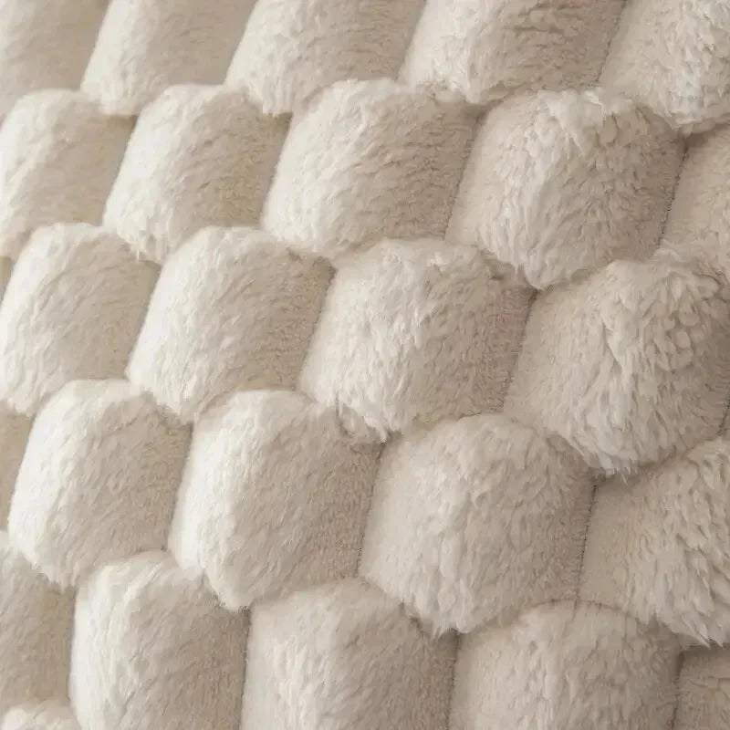 Housse de coussin PlushPine | Motif tortue 3D | Doux & Élégant | Blanc crème 45×45 cm