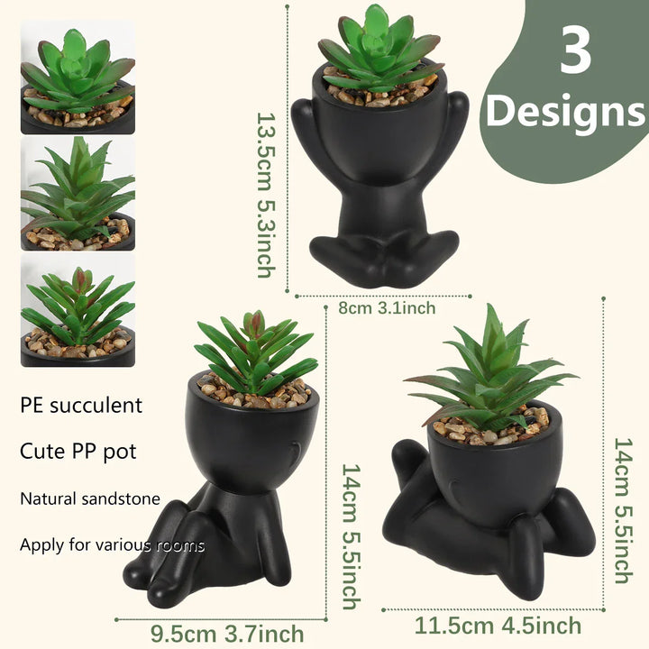 EverGreen Mini | Aloe artificielle en pot | Facile d'entretien & Toujours verte | Décor moderne