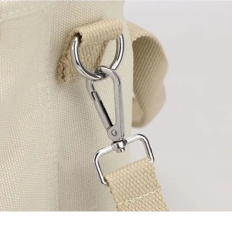 Sac à main Damentasche Tovèra CanvasMini | Petit sac bandoulière avec fermeture éclair | Sac en toile à la mode | 23×15×21 cm