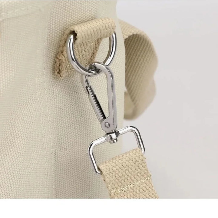 Sac à main Damentasche Tovèra CanvasMini | Petit sac bandoulière avec fermeture éclair | Sac en toile à la mode | 23×15×21 cm