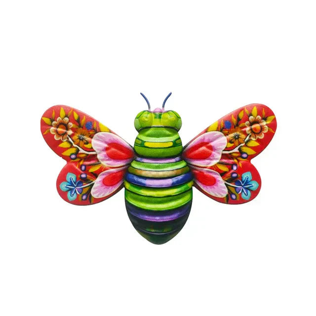 BuzzCharm – Décoration murale en métal abeille !