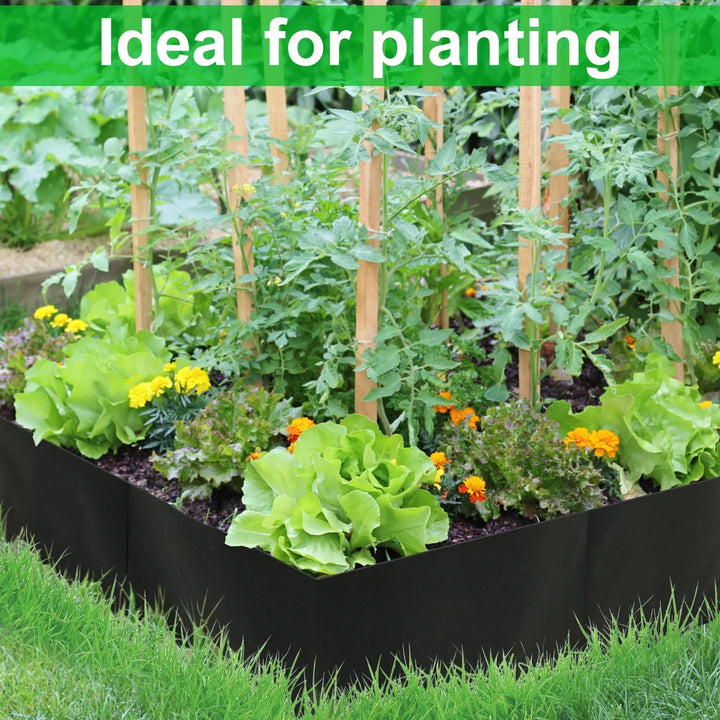 Sac de plantation FlextoGrow | Jardin surélevé en feutre avec 4/8 compartiments | Portable & respirant | Pour légumes, herbes & fleurs