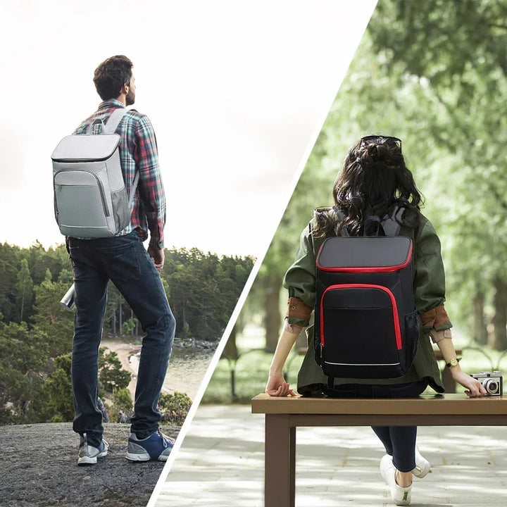 FrostoPak Sac à dos réfrigérant 30L | Étanche & Isolé | Pour Camping, Randonnée & Pique-nique | Tissu Oxford