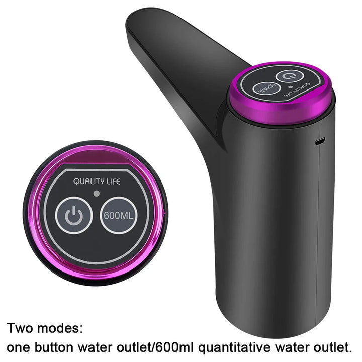 Distributeur d'eau électrique AquaOne Touch | Commande tactile | Chargement USB | Pour bouteilles de gallons