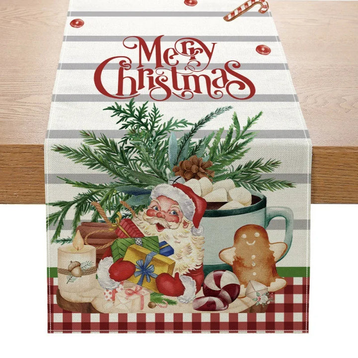 WinterTable - Nappe de Noël en lin