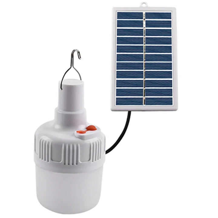 Lampe suspendue LED solaire Solanite | 6–12 heures de lumière | Rechargeable & étanche IP65 | Pour le camping, le jardin et les urgences
