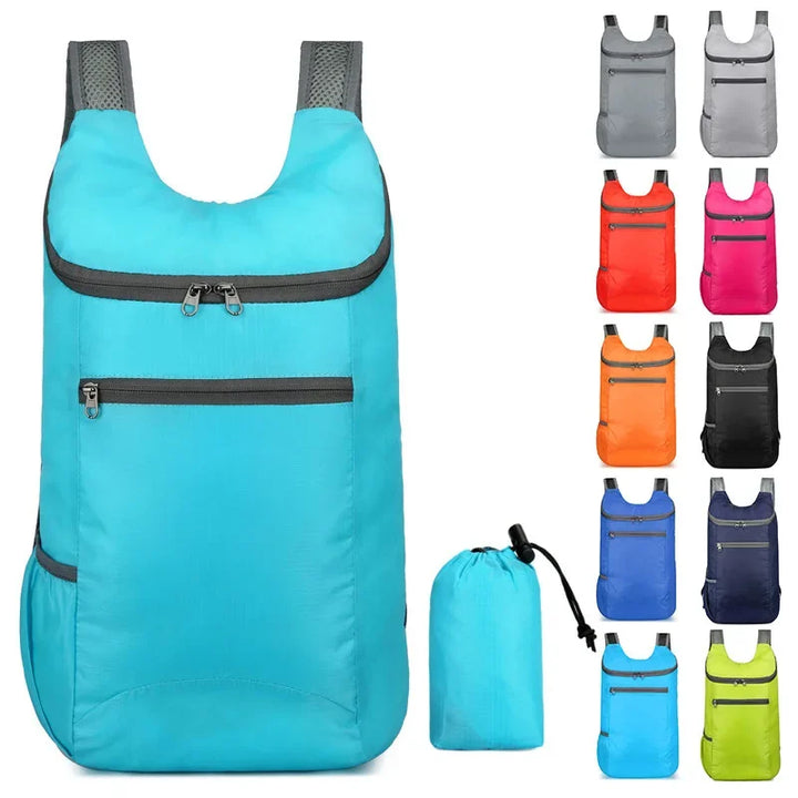 Sac à dos pliable "Treklino" | Imperméable & Ultra léger | Volume de 20L | 40x26x14 cm