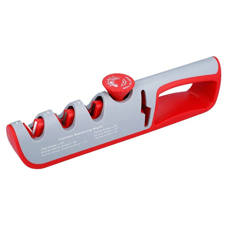 SharpEdge Pro Aiguiseur de Couteaux | Système à 3 Étapes | Angle Réglable 14°–24° | Pour Couteaux & Ciseaux