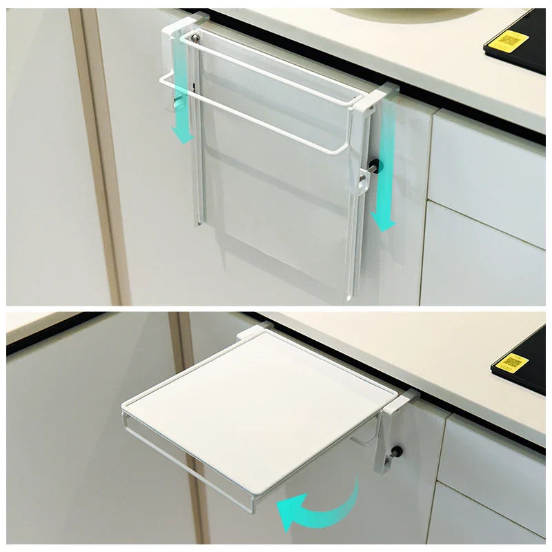 Étagère de cuisine pliable | Acier au carbone | Organisateur de plan de travail et de placard gain de place