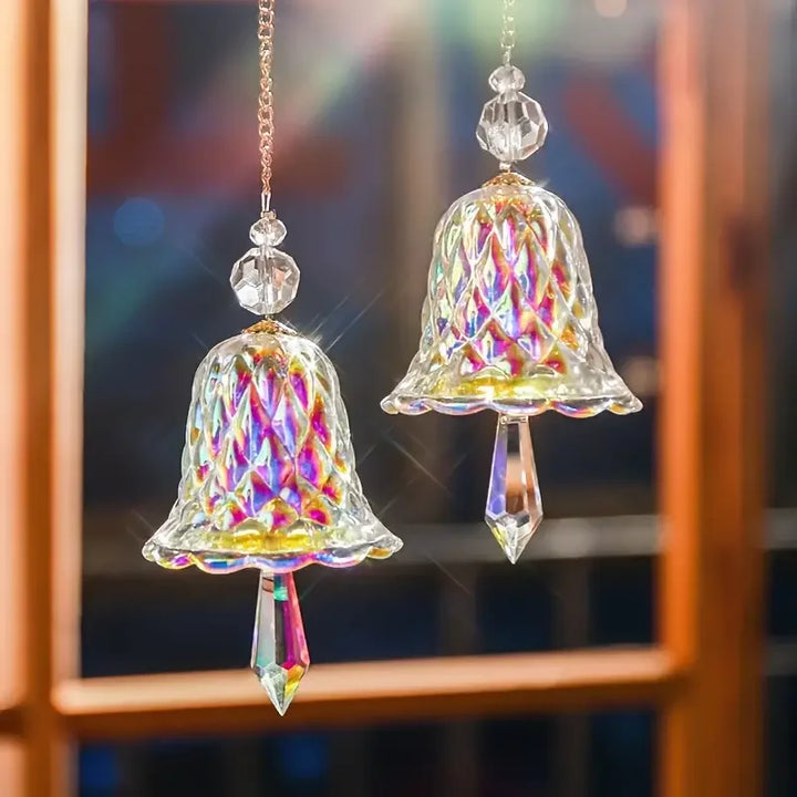 Carillon en cristal | Effet arc-en-ciel | Mobile en verre | Décoration & cadeau