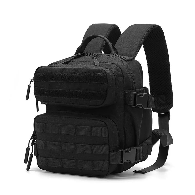 Tactivo Mini-Sac à Dos 9L | Sac à Dos MOLLE pour Activités de Plein Air | Compact & Résistant | Pour Randonnée, Camping & EDC
